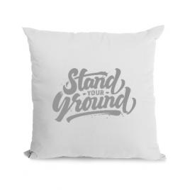 Perna personalizata stand your ground alb