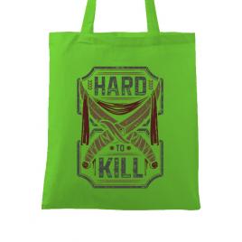 Sacosa din panza hard to kill verde mar