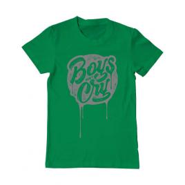 Tricou adler barbat boys dont cry verde mediu