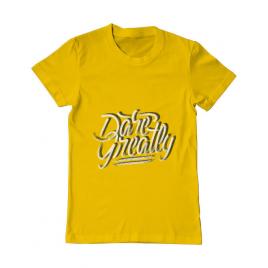 Tricou adler barbat dare greatly galben