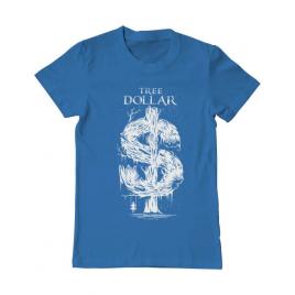 Tricou adler barbat tree dollar albastru azuriu