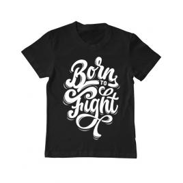 Tricou adler copil born to fight negru
