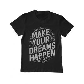 Tricou adler copil make your dreams happen negru