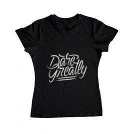 Tricou adler dama dare greatly negru