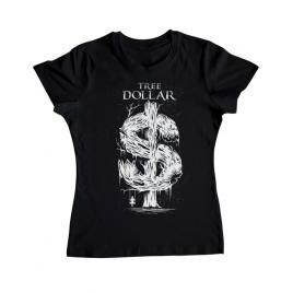 Tricou adler dama tree dollar negru