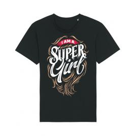 Tricou stanley stella barbat i am a super girl negru