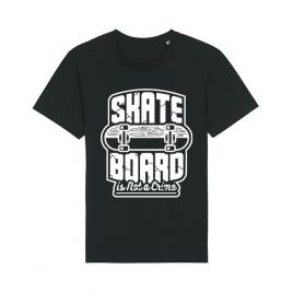 Tricou stanley stella barbat skate board negru