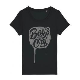 Tricou stanley stella dama boys dont cry negru