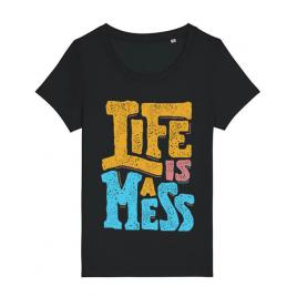 Tricou stanley stella dama life is a mess negru