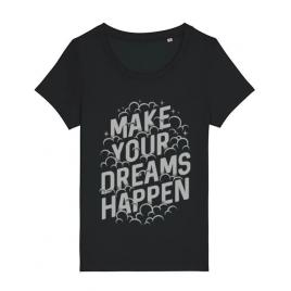 Tricou stanley stella dama make your dreams happen negru