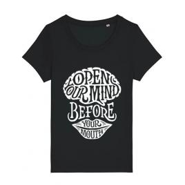 Tricou stanley stella dama open your mind negru