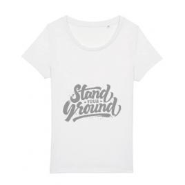 Tricou stanley stella dama stand your ground alb