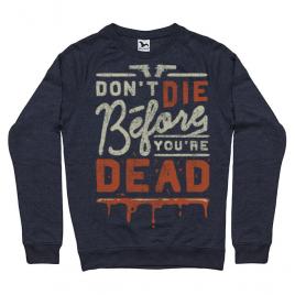 Bluza adler barbat dont die denim inchis