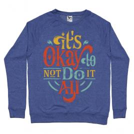 Bluza adler barbat its ok albastru melanj