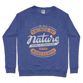 Bluza adler barbat nature albastru melanj