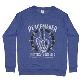 Bluza adler barbat peace maker albastru melanj