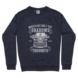 Bluza adler barbat shadows of thoughts denim inchis