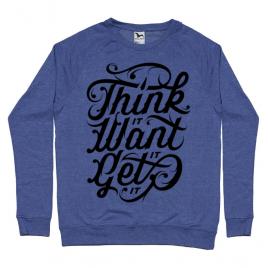 Bluza adler barbat think it albastru melanj