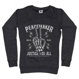 Bluza adler dama peace maker negru melanj