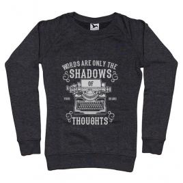 Bluza adler dama shadows of thoughts negru melanj