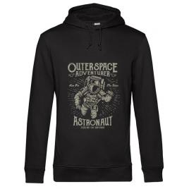 Hoodie barbat cu gluga astronaut negru