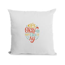 Perna personalizata its ok alb