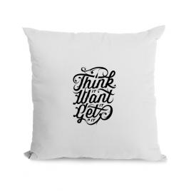 Perna personalizata think it alb