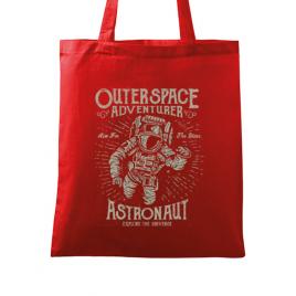 Sacosa din panza astronaut rosu