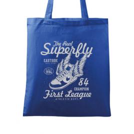 Sacosa din panza superfly albastru regal