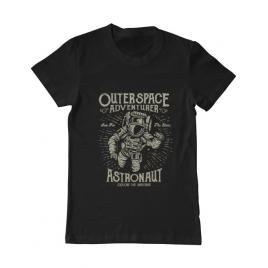 Tricou adler barbat astronaut negru