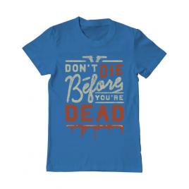 Tricou adler barbat dont die albastru azuriu