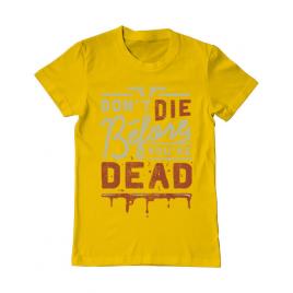 Tricou adler barbat dont die galben