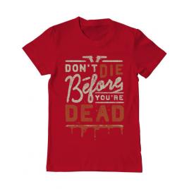 Tricou adler barbat dont die rosu