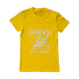 Tricou adler barbat superfly galben