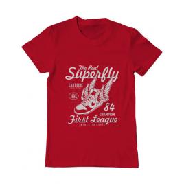 Tricou adler barbat superfly rosu