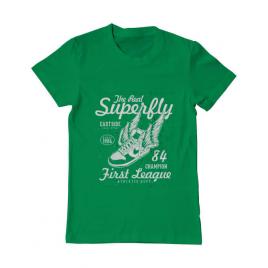 Tricou adler barbat superfly verde mediu