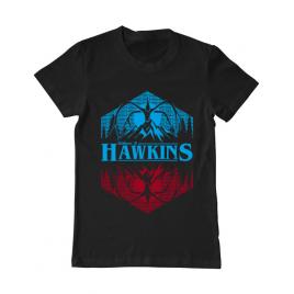 Tricou adler barbat welcome to hawkins negru