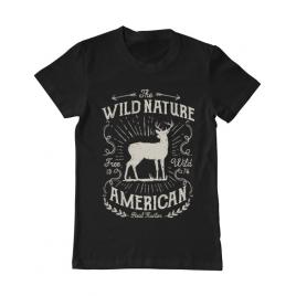 Tricou adler barbat wild nature negru