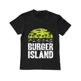 Tricou adler copil burger island negru