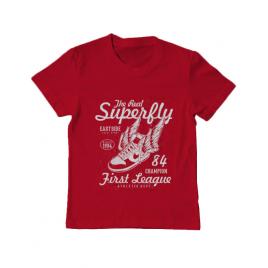 Tricou adler copil superfly rosu