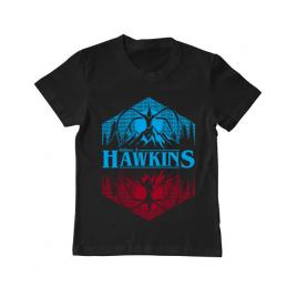 Tricou adler copil welcome to hawkins negru