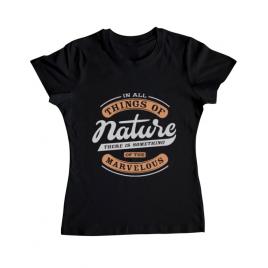 Tricou adler dama nature negru