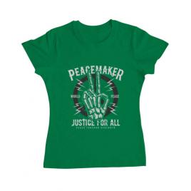 Tricou adler dama peace maker verde mediu