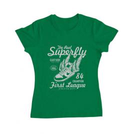 Tricou adler dama superfly verde mediu