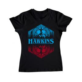 Tricou adler dama welcome to hawkins negru
