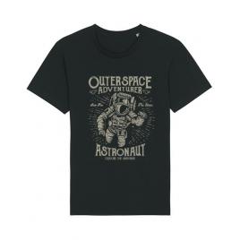 Tricou stanley stella barbat astronaut negru