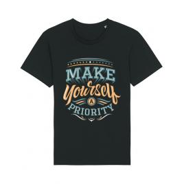 Tricou stanley stella barbat make yourself a priority negru