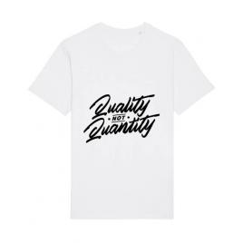 Tricou stanley stella barbat quality not quantity alb
