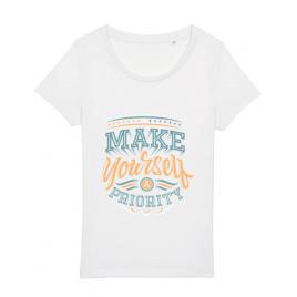Tricou stanley stella dama make yourself a priority alb