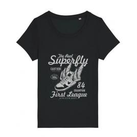 Tricou stanley stella dama superfly negru